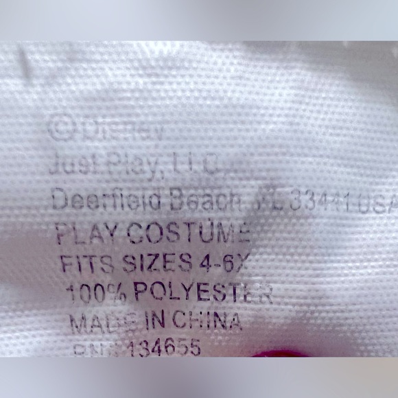 Disney Dr Doc McStuffins Dress Up Lab Coat Halloween Kids size 4-6. - Picture 5 of 5